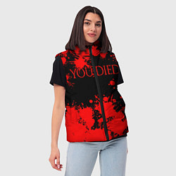 Женский жилет DARK SOULS, цвет: 3D-черный — фото 2