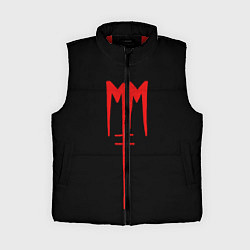 Женский жилет Marilyn Manson, цвет: 3D-красный