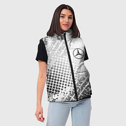Женский жилет Mercedes-Benz, цвет: 3D-черный — фото 2