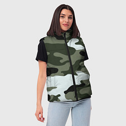 Женский жилет Camouflage 2, цвет: 3D-светло-серый — фото 2
