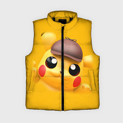 Женский жилет Pikachu Pika Pika, цвет: 3D-черный