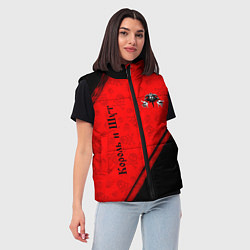 Женский жилет КОРОЛЬ И ШУТ, цвет: 3D-черный — фото 2
