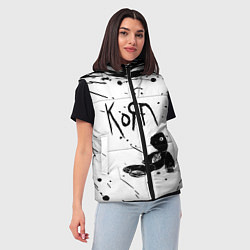Женский жилет Korn, цвет: 3D-черный — фото 2