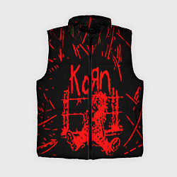 Женский жилет Korn, цвет: 3D-черный