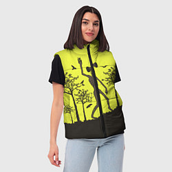 Женский жилет Siren Head, цвет: 3D-черный — фото 2