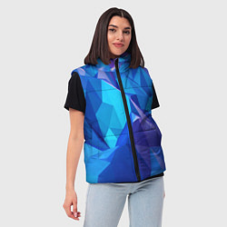 Женский жилет NEON CRYSTALLS, цвет: 3D-светло-серый — фото 2