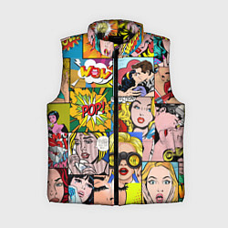 Женский жилет Pop Art