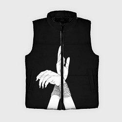 Женский жилет Связанные руки эстетика, цвет: 3D-черный