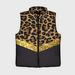 Женский жилет Леопардовый принт