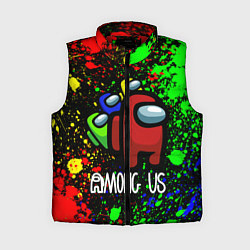 Женский жилет AMONG US, цвет: 3D-красный