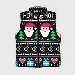 Женский жилет Ho! Ho! Ho!, цвет: 3D-черный