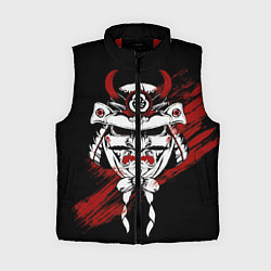 Женский жилет Самурай Маска, цвет: 3D-красный