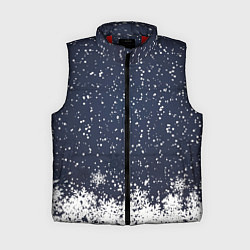 Женский жилет Атмосфера нового года, цвет: 3D-красный