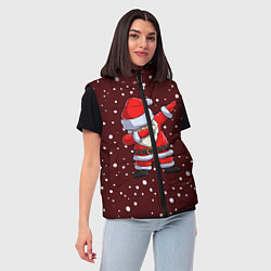 Женский жилет Dab-Santa, цвет: 3D-красный — фото 2