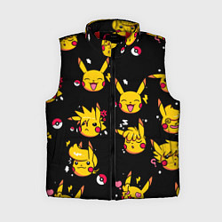 Женский жилет Пикачу Эмоции