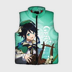 Женский жилет GENSHIN IMPACT, ВЕНТИ, цвет: 3D-красный