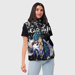 Женский жилет Enshin Impact, цвет: 3D-красный — фото 2