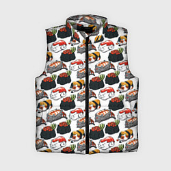 Женский жилет Котики Суши