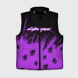 Женский жилет Cyberpunk neon