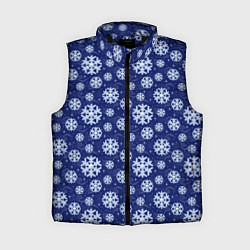 Женский жилет Снежинки