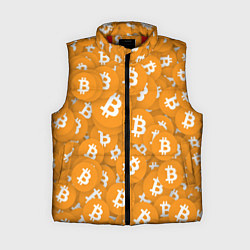 Женский жилет Я БИТКОИН I AM BITCOIN, цвет: 3D-красный