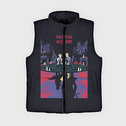 Женский жилет Стальной Алхимик, цвет: 3D-черный