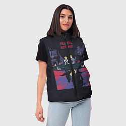 Женский жилет Стальной Алхимик, цвет: 3D-черный — фото 2