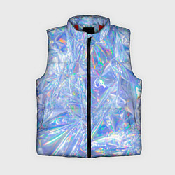 Женский жилет 3d ice glitch