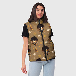 Женский жилет Чиби Чжун Ли, цвет: 3D-черный — фото 2