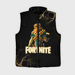 Женский жилет Mancake Fortnite, цвет: 3D-черный