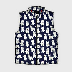 Женский жилет Собаки Пушистики