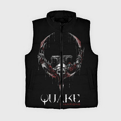 Женский жилет Quake Champions, цвет: 3D-черный
