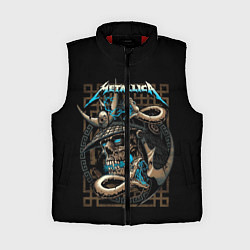 Женский жилет METALLICA, цвет: 3D-красный