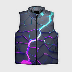 Женский жилет НЕОНОВЫЙ РАЗЛОМ 3Д РАЗЛОМ