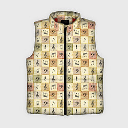 Женский жилет Музыкант