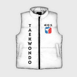 Женский жилет Тхэквондо Taekwondo, цвет: 3D-светло-серый
