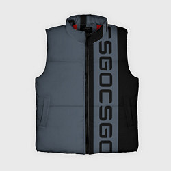 Женский жилет CSGO, цвет: 3D-красный