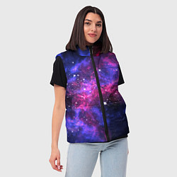 Женский жилет Distant space, цвет: 3D-черный — фото 2