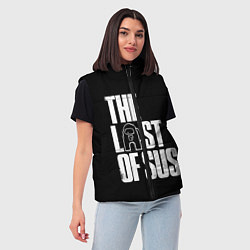 Женский жилет Among Us The Last Of Us, цвет: 3D-красный — фото 2