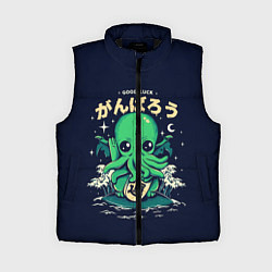 Женский жилет Cthulhu Good Luck, цвет: 3D-черный