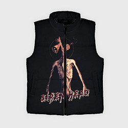 Женский жилет Siren Head Надпись, цвет: 3D-черный