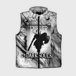 Женский жилет DARK SOULS ТЁМНЫЙ МИР, цвет: 3D-светло-серый