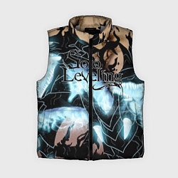 Женский жилет Solo leveling, цвет: 3D-светло-серый