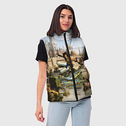 Женский жилет Принц Персии классика, цвет: 3D-светло-серый — фото 2