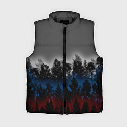 Женский жилет Флаг из леса