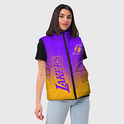 Женский жилет LOS ANGELES LAKERS ЛЕЙКЕРС, цвет: 3D-красный — фото 2