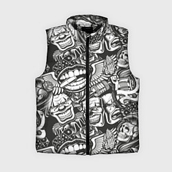 Женский жилет Тату ретро