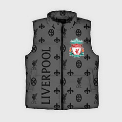Женский жилет LIVERPOOL ЛИВЕРПУЛЬ LV, цвет: 3D-черный