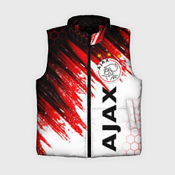 Женский жилет FC AJAX AMSTERDAM ФК АЯКС, цвет: 3D-красный