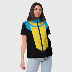 Женский жилет Костюм Неуязвимого, цвет: 3D-черный — фото 2
